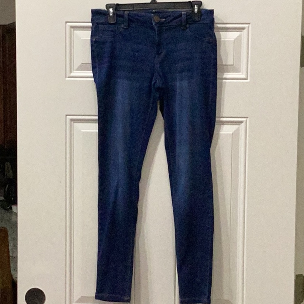 Preowned 1822 Denim Jeans Stretchy Blue Size 29 (Item#P011)